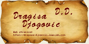 Dragiša Đogović vizit kartica